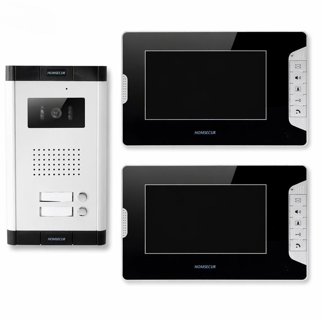 Home Security And Camera System - 4 Wire 2 Family Video Door