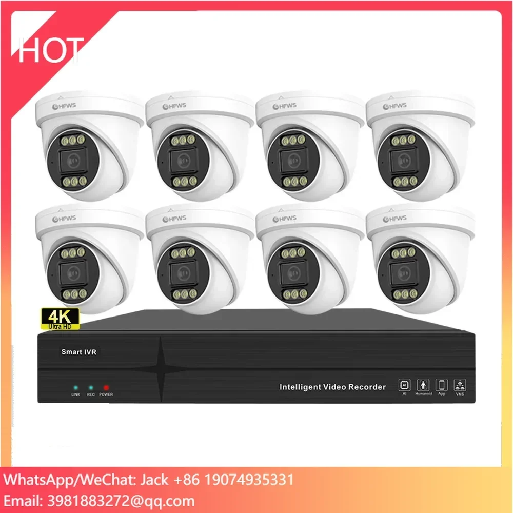Home Security And Camera System - OEM 8MP 4K 25FPS PoE IP