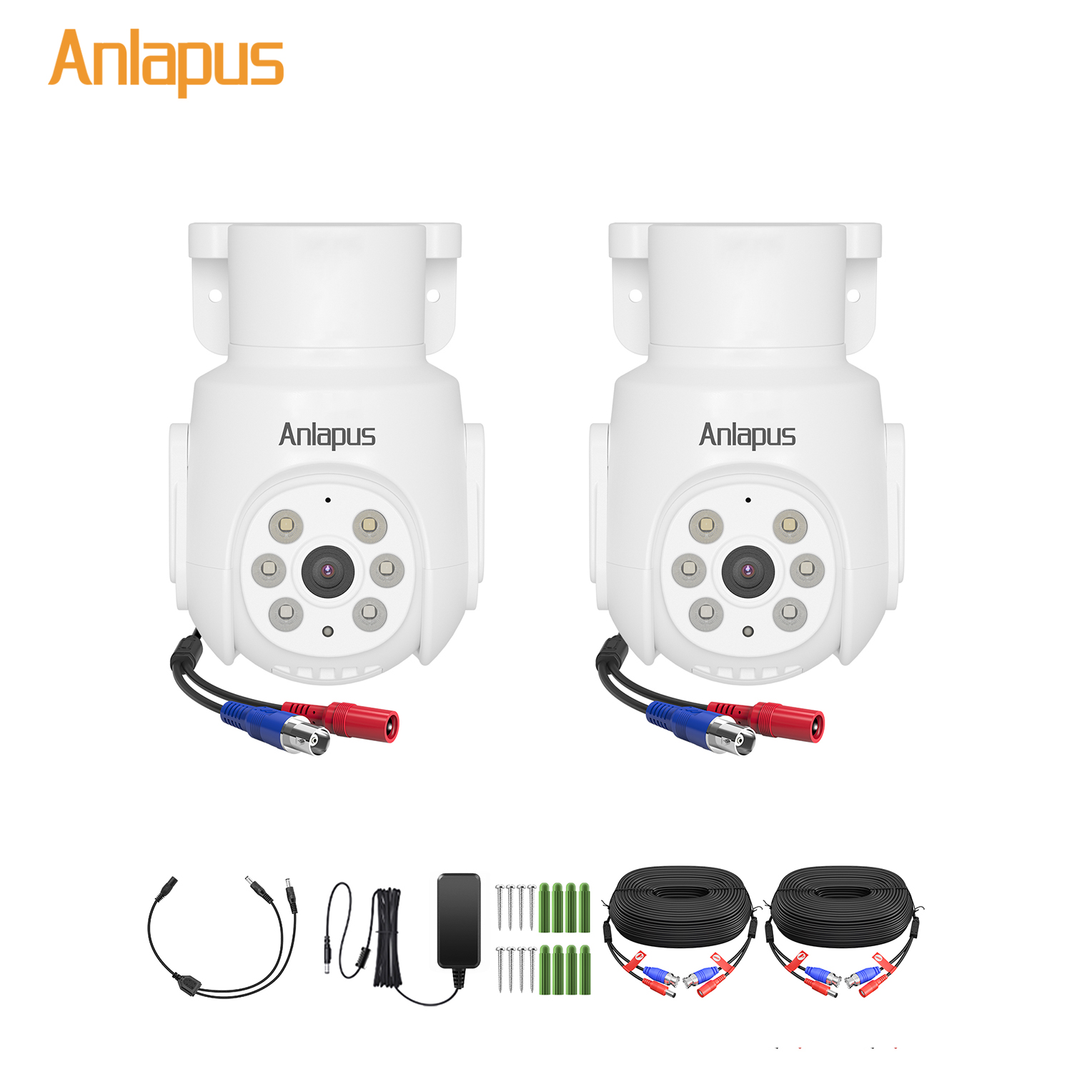 Anlapus 5MP Pan Tilt Wired Sec - Home Security And Camera System ulasan dan harga