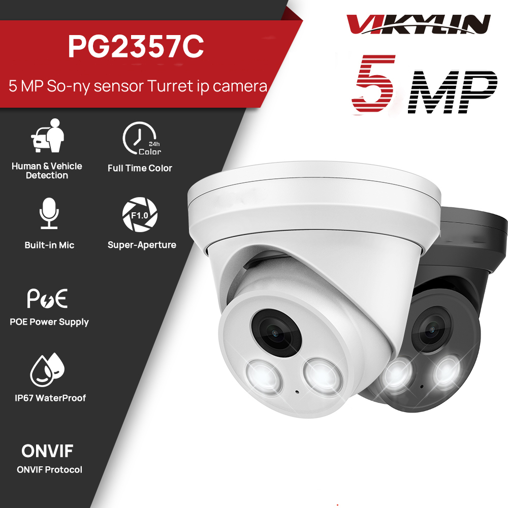 VIKYLIN 5MP Full Color Night V - Home Security Options ulasan dan harga