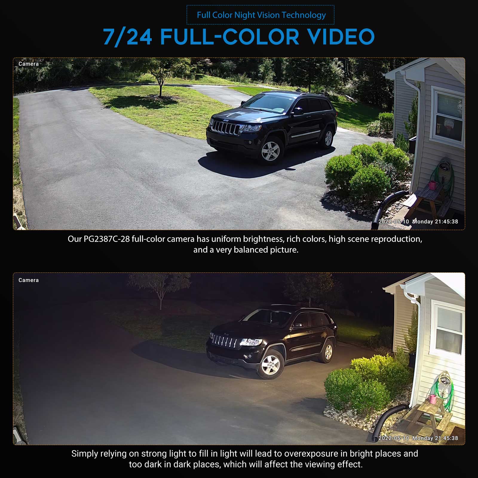 VIKYLIN 5MP Full Color Night V - Home Security Options ulasan dan harga