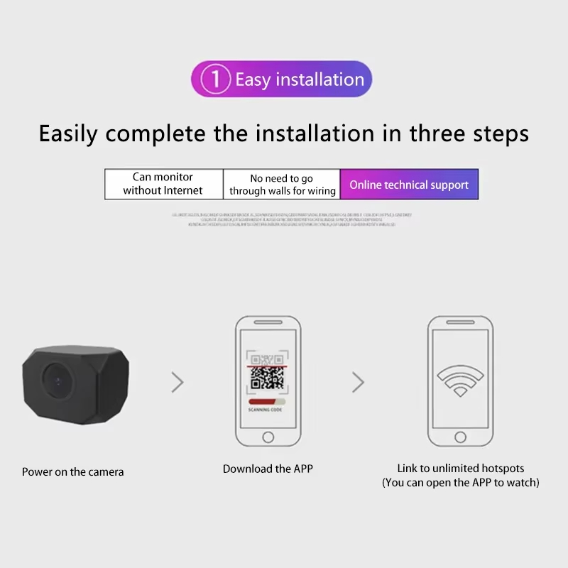 4K HD WiFi Security Camera for - Home Security With Cameras ulasan dan harga