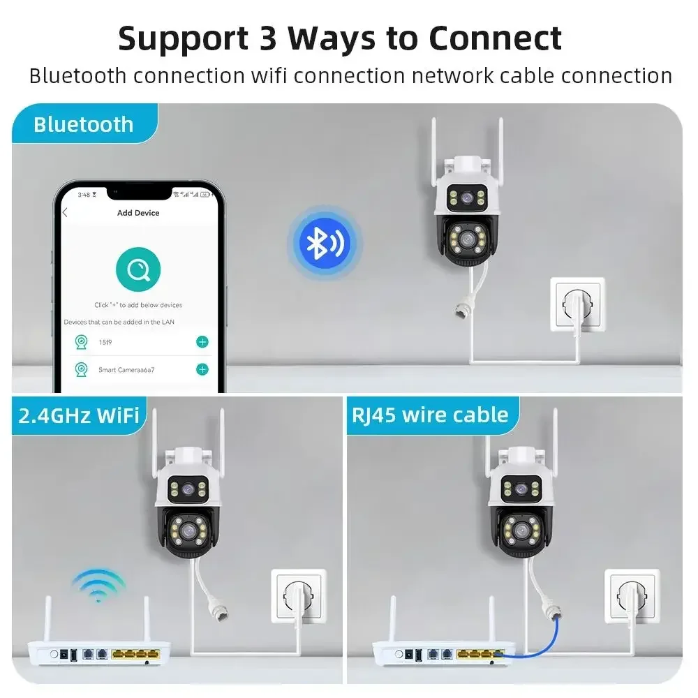 Icsee Xmeye 6MP 8CH Wireless H - Home Security Wireless Camera ulasan dan harga