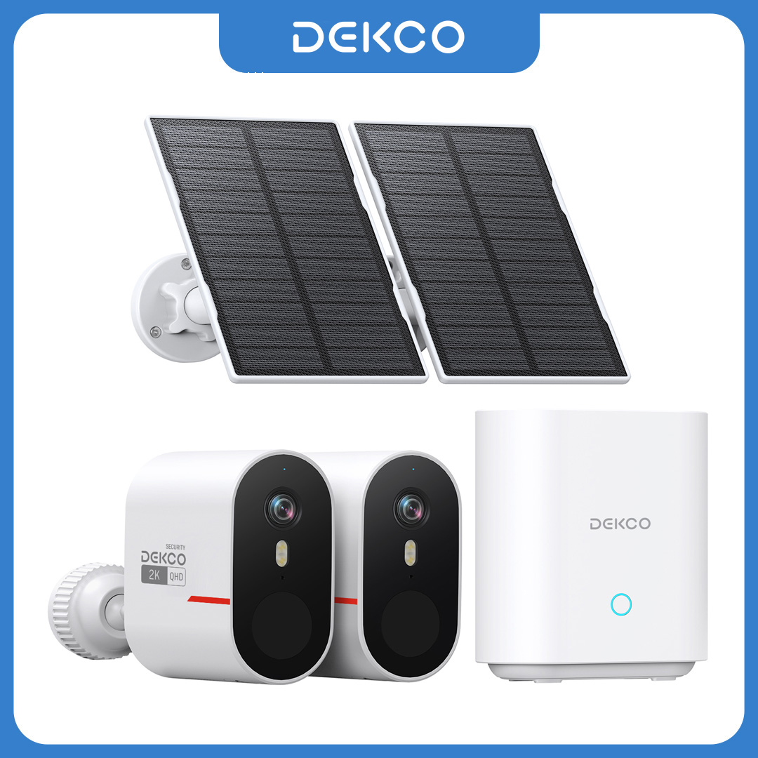Dekco 3MP WiFi Solar Camera Sy - Camera Solar Wireless ulasan dan harga