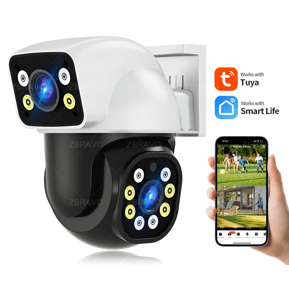 Smartlife 8MP WiFi Tuya Outdoo - Home Security Siren ulasan dan harga