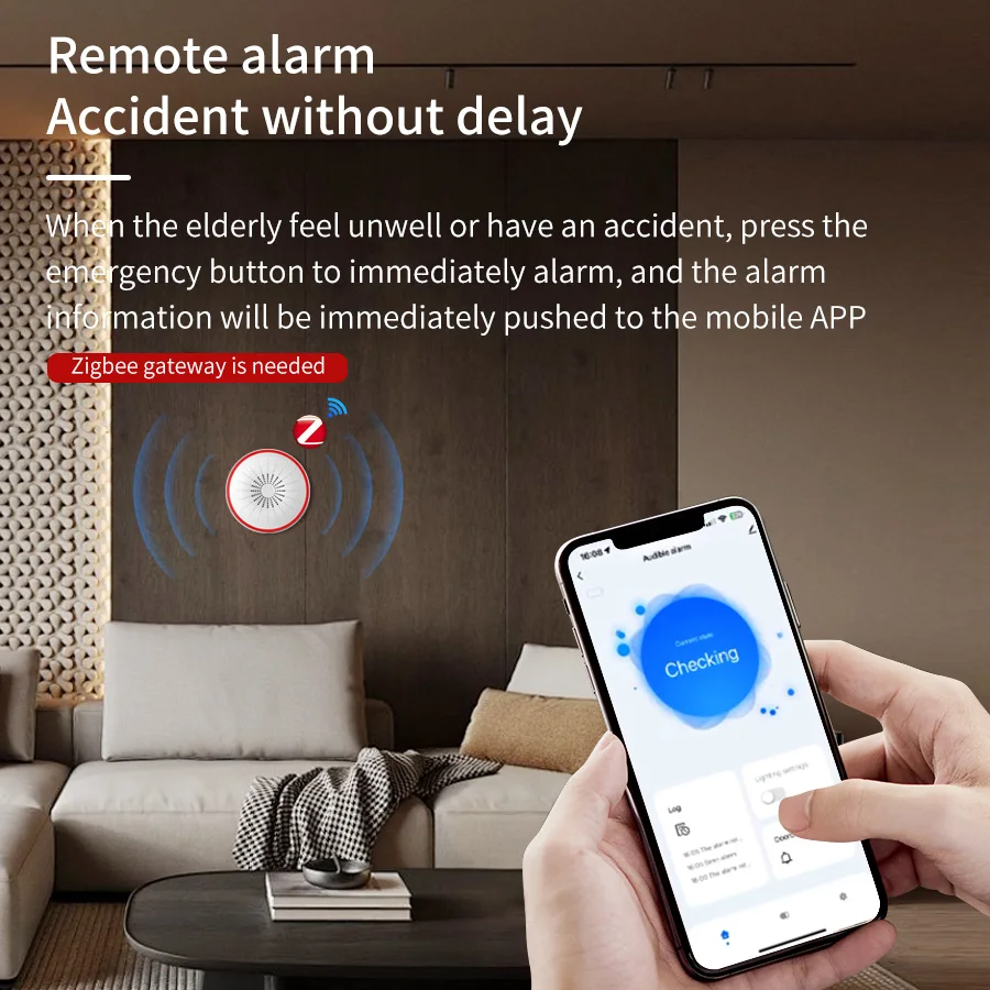 Tuya WiFi ZigBee Smart Alarm S - Home Security Siren ulasan dan harga