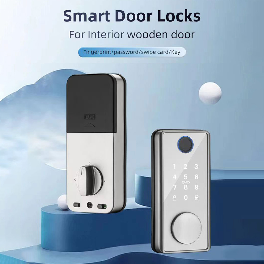 Tuya Smart Door Lock Fingerpri - Home Security Battery ulasan dan harga