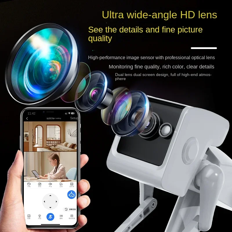 2MP Camera IP Camera Wireless  - Home Security Robots ulasan dan harga