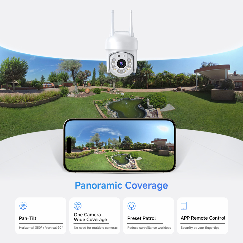 8MP 4K Speed Dome Auto Trackin - Home Security Options ulasan dan harga