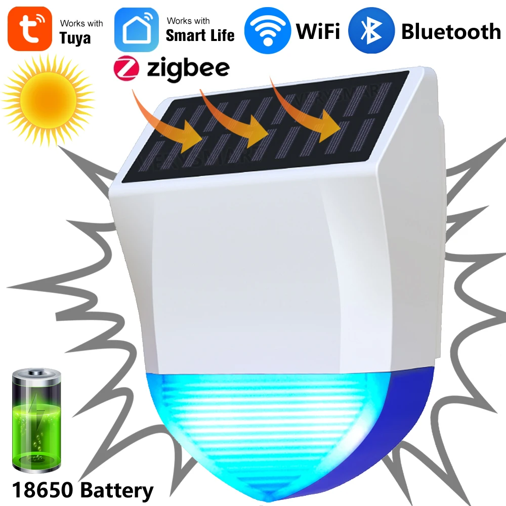 Tuya Smart For Zigbee/Wifi Sir - Home Security Siren ulasan dan harga