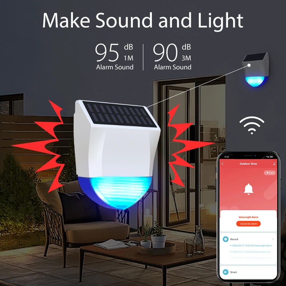 Tuya Smart For Zigbee/Wifi Sir - Home Security Siren ulasan dan harga