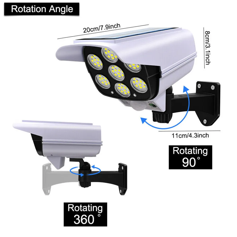 Outdoor Solar Light Motion Sen - Camera Solar Wireless ulasan dan harga