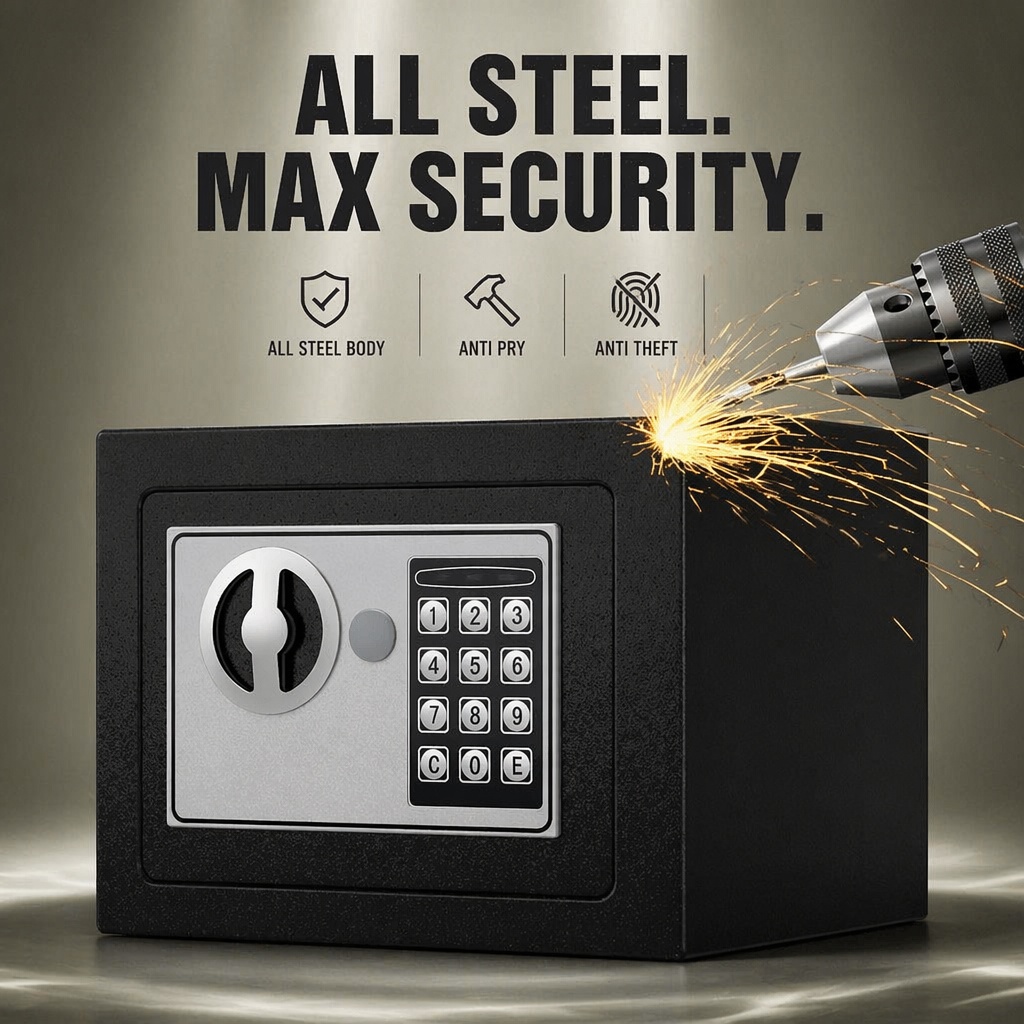 All Steel Electronic Digital K - Home Security Essential ulasan dan harga