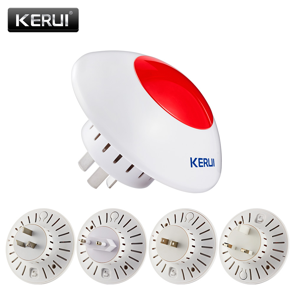KERUI J009 Loud Indoor Siren W - Home Security Siren ulasan dan harga