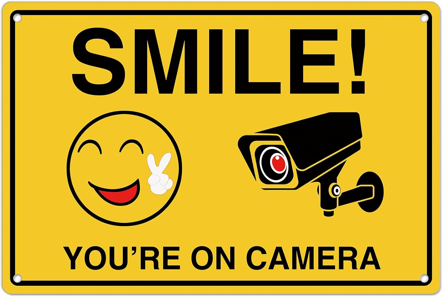 Smile Youre On Camera Signs ;  - Home Security With Cameras ulasan dan harga