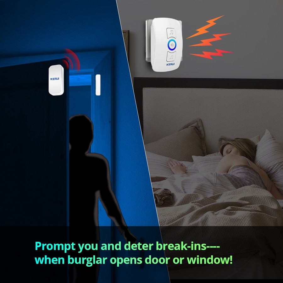 KERUI M525 Wireless DoorBell B - Home Security Options ulasan dan harga
