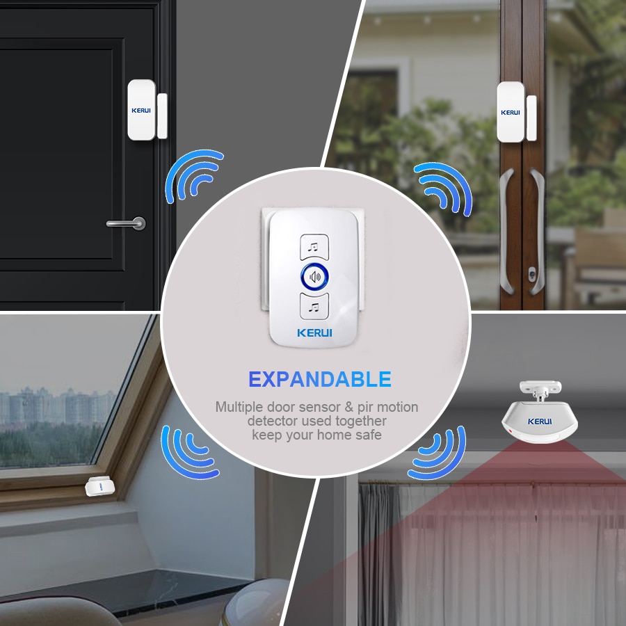 KERUI M525 Wireless DoorBell B - Home Security Options ulasan dan harga