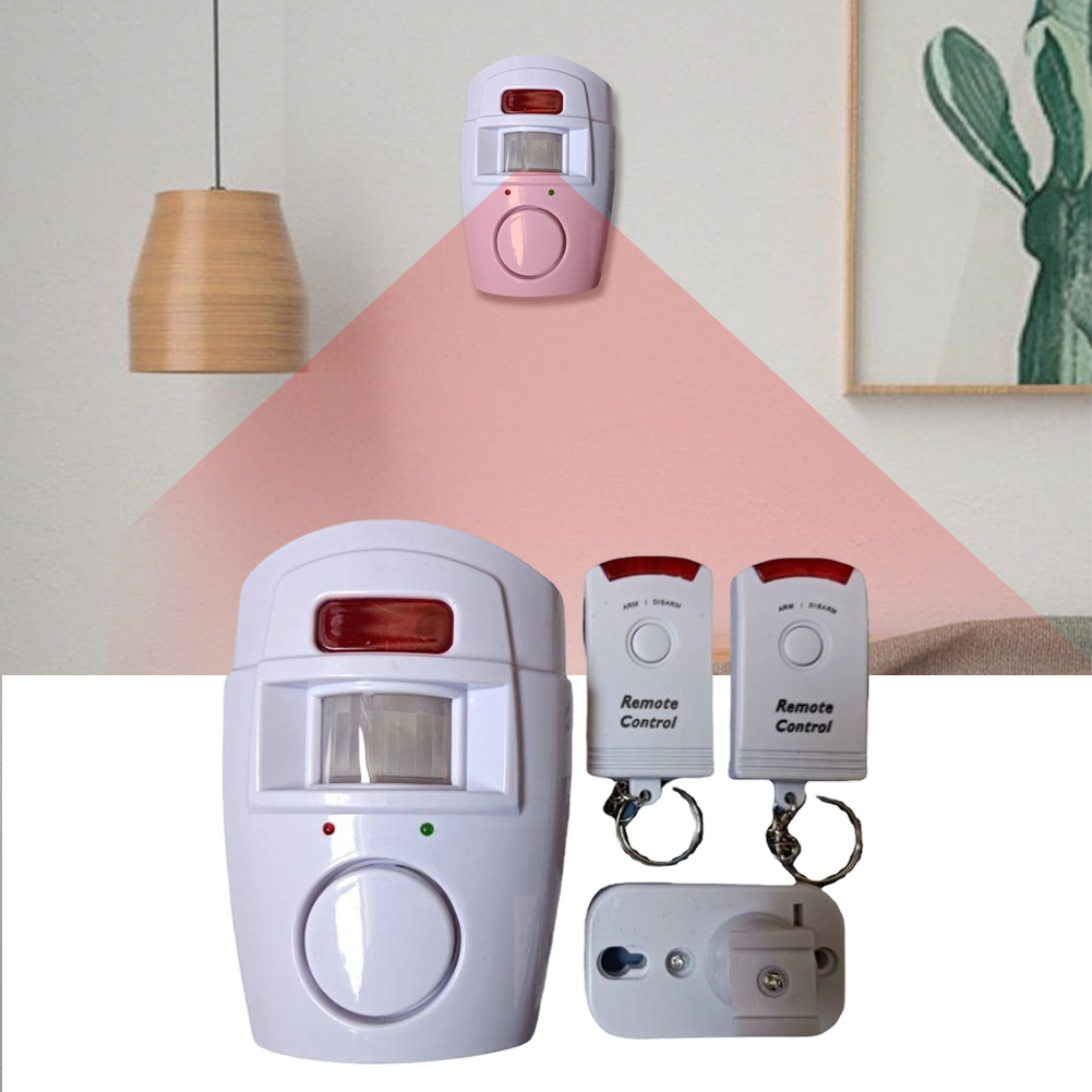 Wireless Motion Sensor Alarm w - Home Security Battery ulasan dan harga