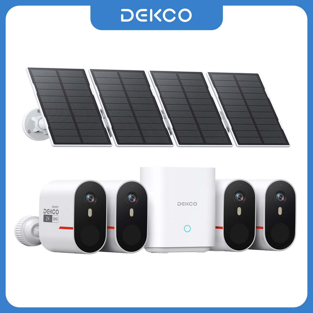 Dekco 3MP WiFi Solar Camera Sy - Camera Solar Wireless ulasan dan harga