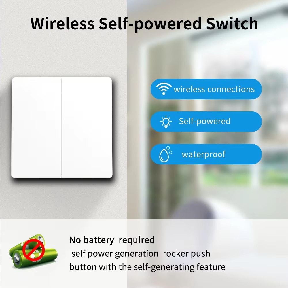 RF433 Self-Powered Wireless Li - Home Security Battery ulasan dan harga