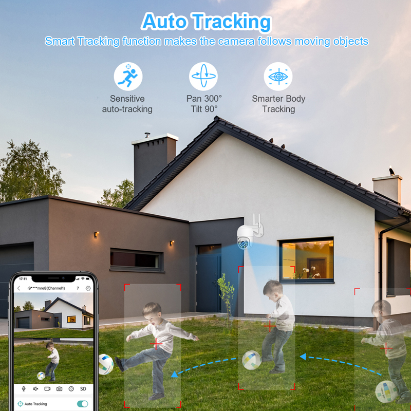 Smar 3MP Wireless CCTV Securit - Home Security And Camera System ulasan dan harga