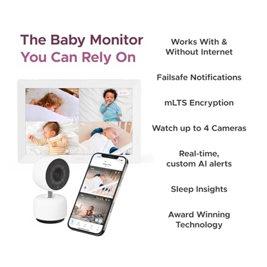 Smart Baby Monitor with 10 Tab - Home Security Options ulasan dan harga