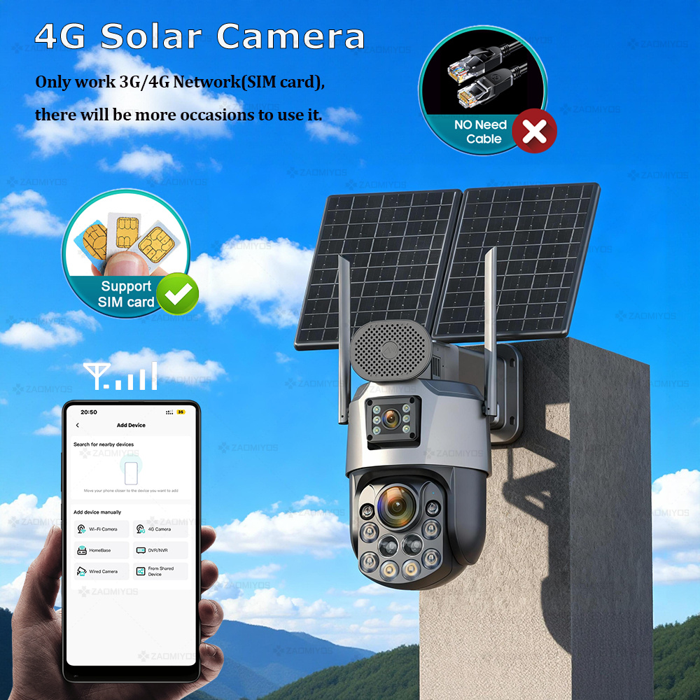 Dual Lens Home Outdoor Surveil - Home Security Battery ulasan dan harga
