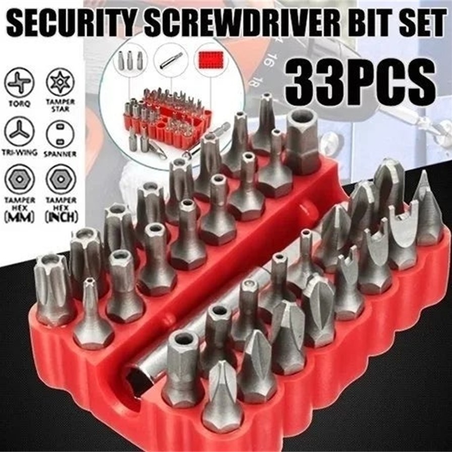 33pc Professional Security Bit - Home Security Essential ulasan dan harga