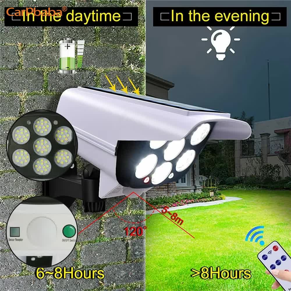 Outdoor Solar Light Motion Sen - Home Security Wireless Camera ulasan dan harga