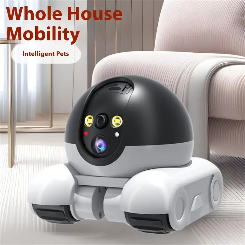 360 Degree Rotating Pet Camera - Home Security Robots ulasan dan harga